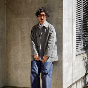 フレックスシャツジャケット (Flex shirt jacket) -墨染-