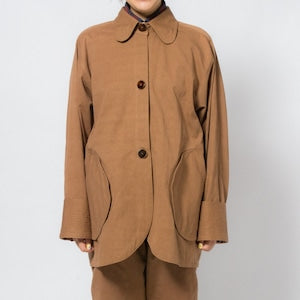 フレックスシャツジャケット (Flex shirt jacket) -柿渋染-