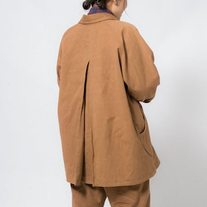 フレックスシャツジャケット (Flex shirt jacket) -柿渋染-