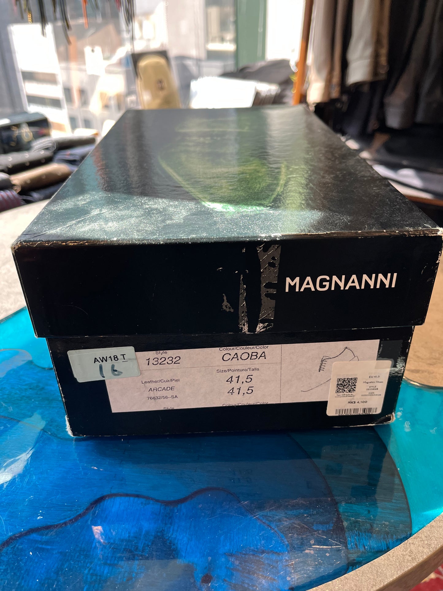 Magnanni brown shoe Size 41