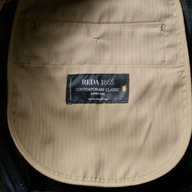 2tuck Regular Model 【BCMG94-11】 GRAY amunzen check W100% REDA Super110S 裾未処理品 【春夏秋商品】