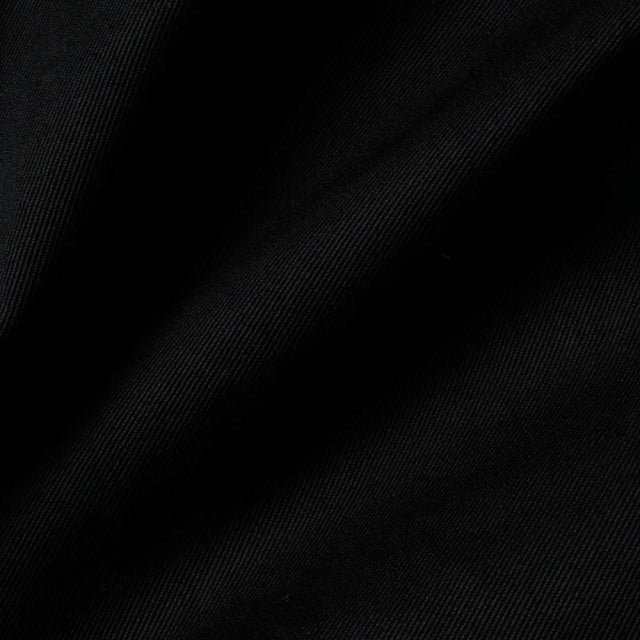 【定番品】2tuck Regular Model 【BCMG51-80】 Black C100% High Count West Point CottonTwill 裾未処理品 (春秋冬商品)