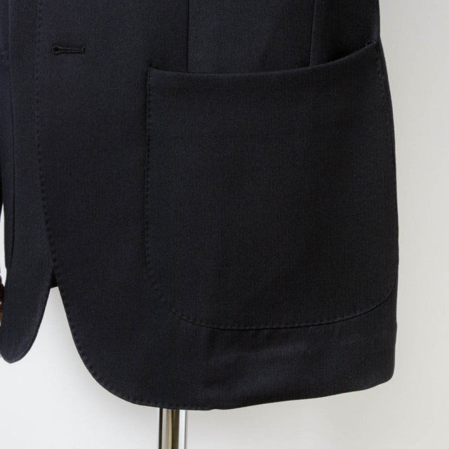 Single 2B jacket 【ABMG16-10】 Navy Wool 100% MARZOTTO HAVANA (春秋冬商品) 【セットアップ対応】