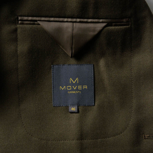 Single 2B jacket 【ABMG16-40】 Brown Wool 100% MARZOTTO HAVANA (春秋冬商品) 【セットアップ対応】