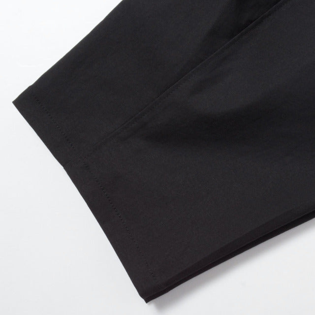 2tuck Bermuda Model 【BCMG28-80】 Black P100 Spun Polyester Stretch Twill 【夏商品】