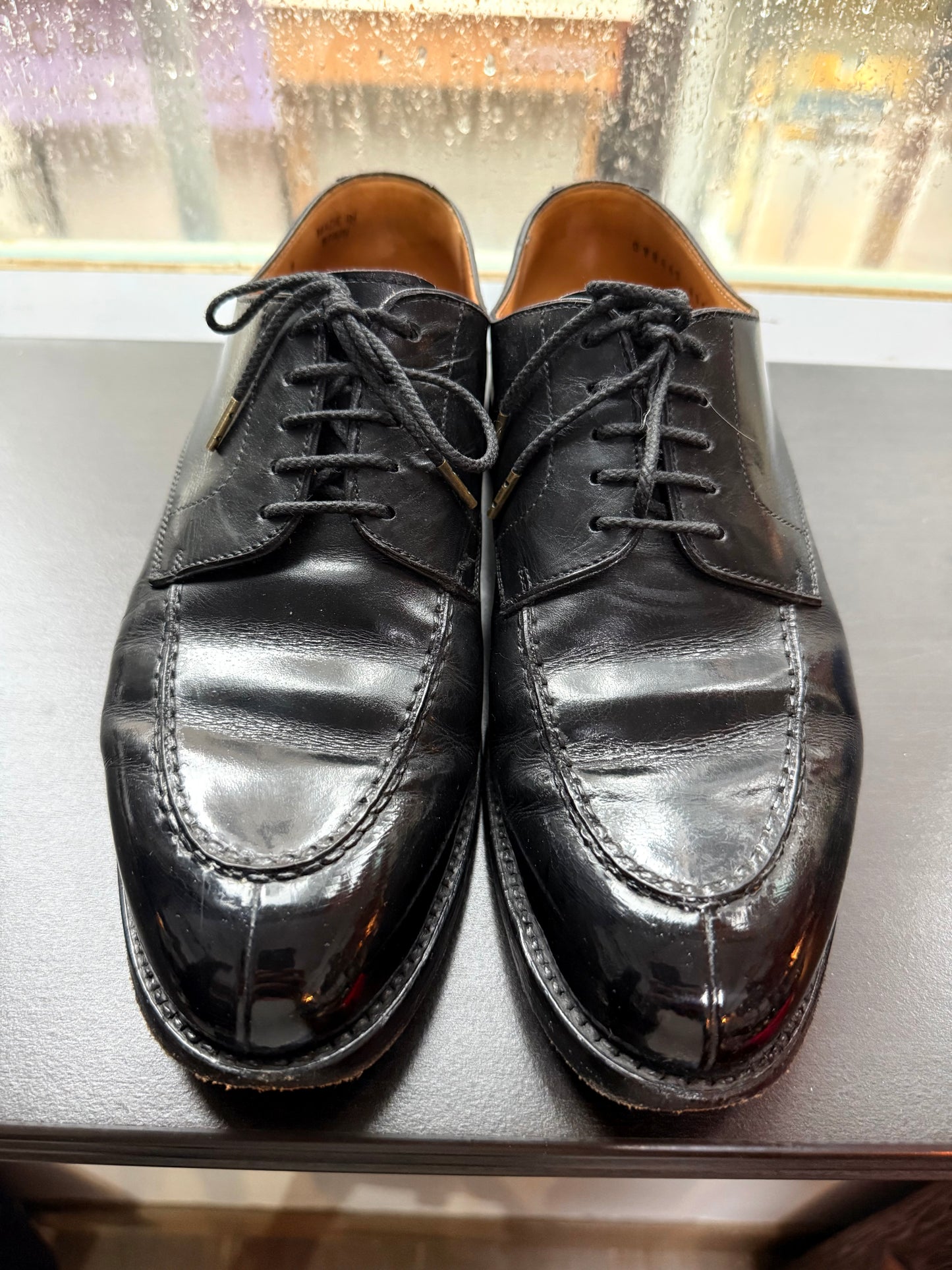 美品 Berwick - U-Tip 4558 - Black SIZE 6