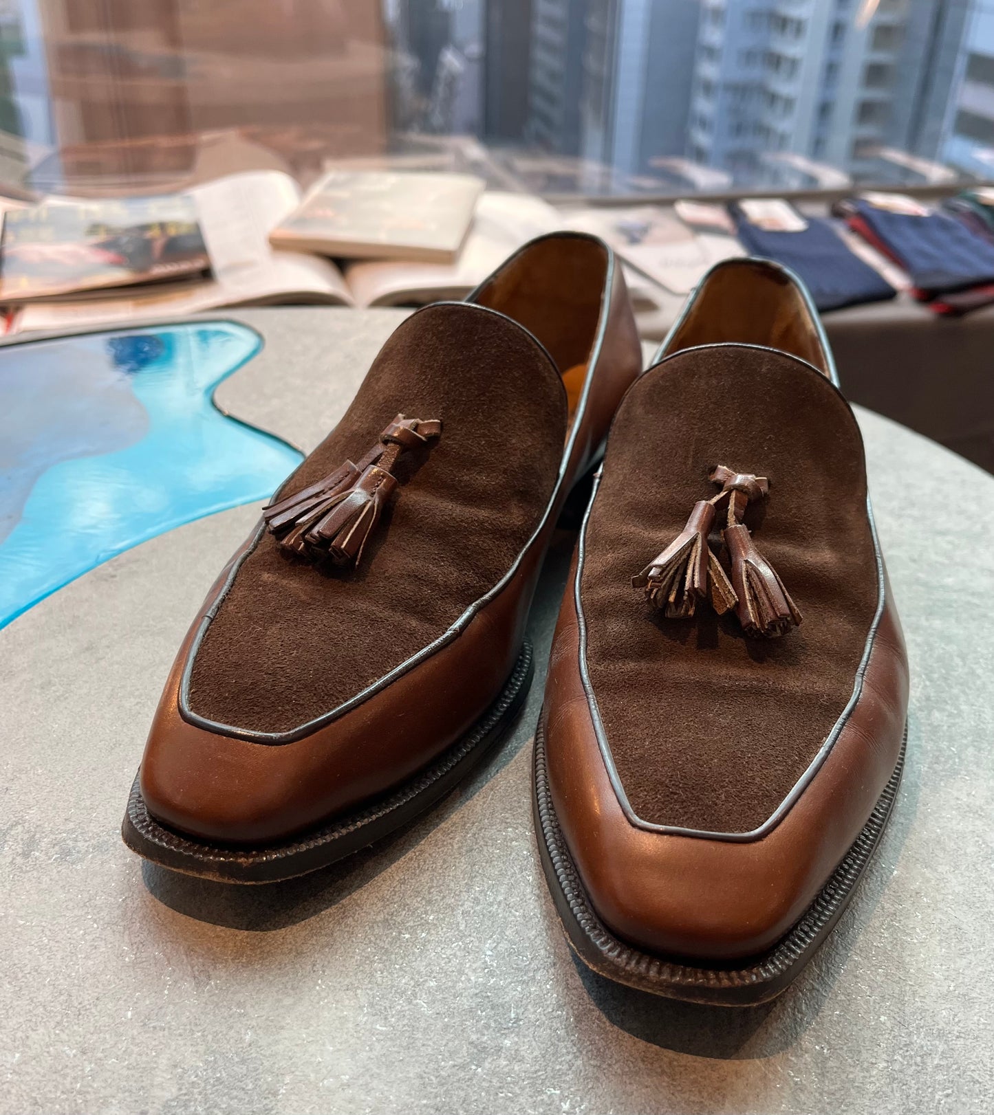 Enzo Bonafe loafer size 7.5
