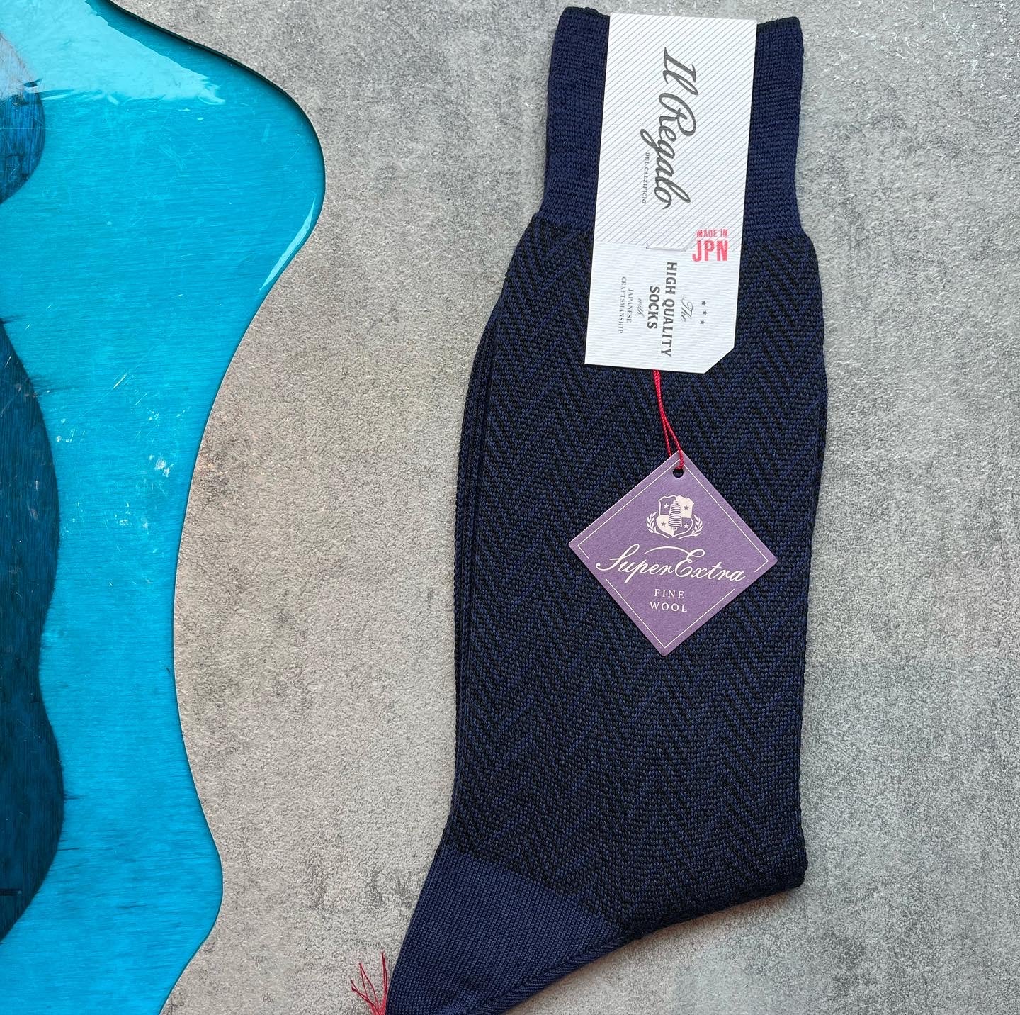 IL Regalo double herringbone socks