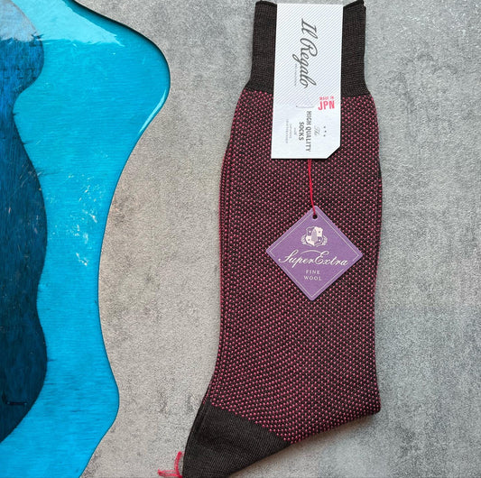 IL Regalo double herringbone socks