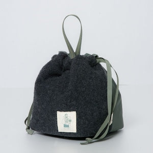巾着 (Drawstring pouch limited edition × HARVEST LABEL)  [co:do×HARVEST LABEL 限量版]