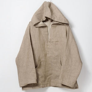 zampuメキシカンパーカー (Leftover fabric Mexican hoodie) -beige-