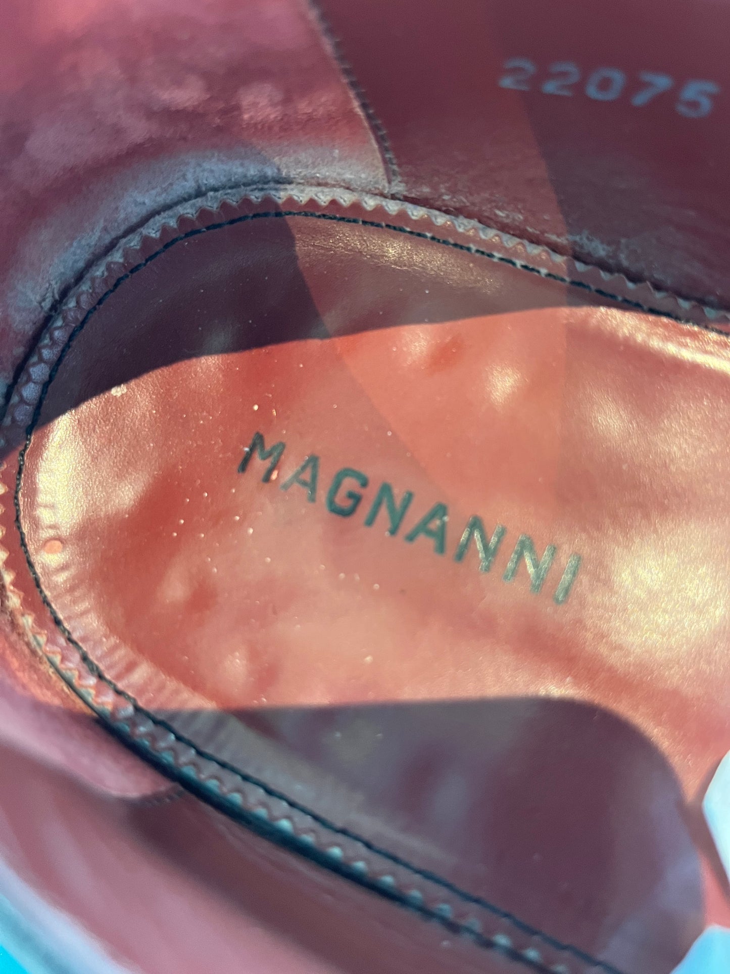 Magnanni brown shoe Size 41