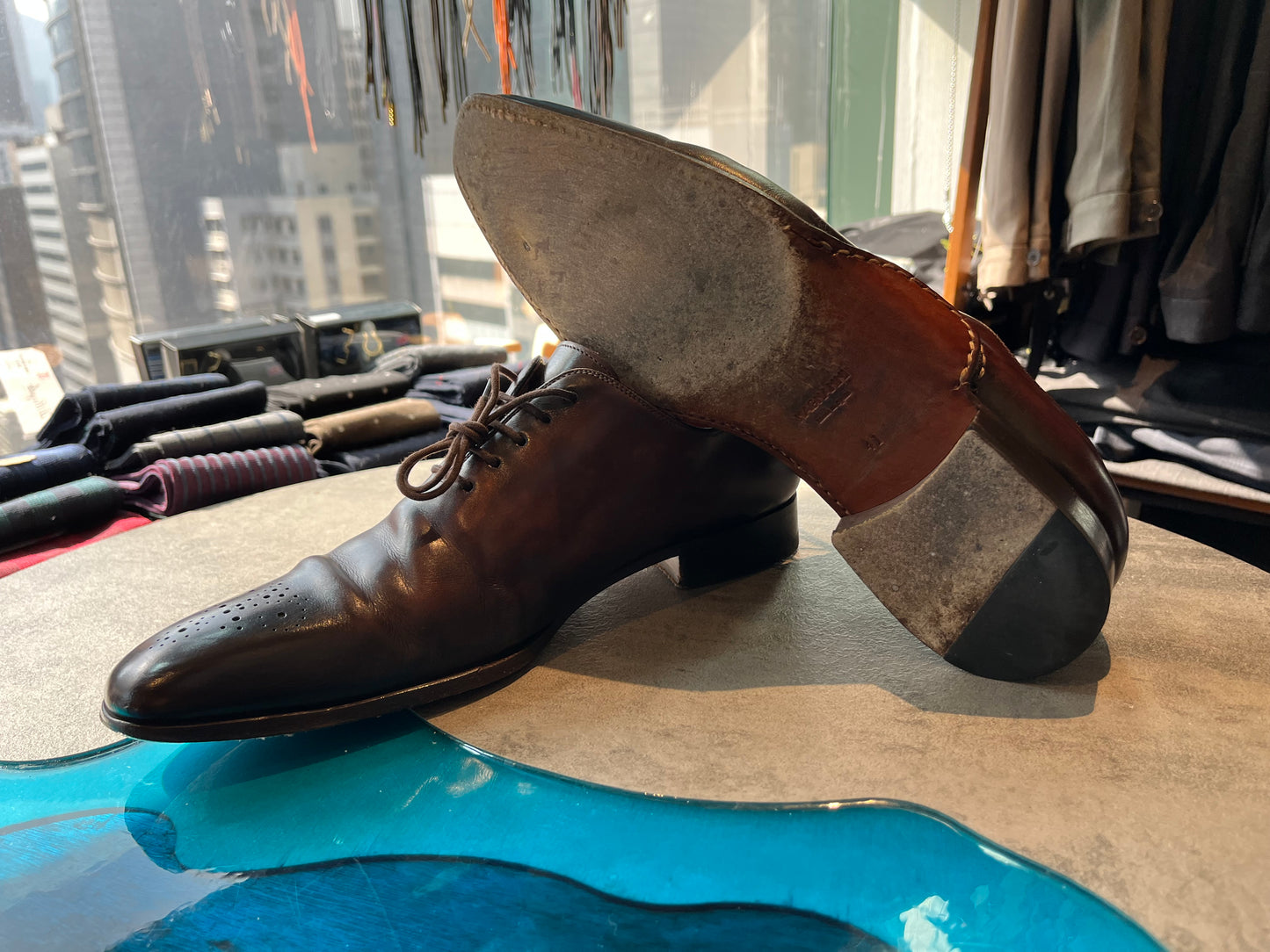 Magnanni brown shoe Size 41