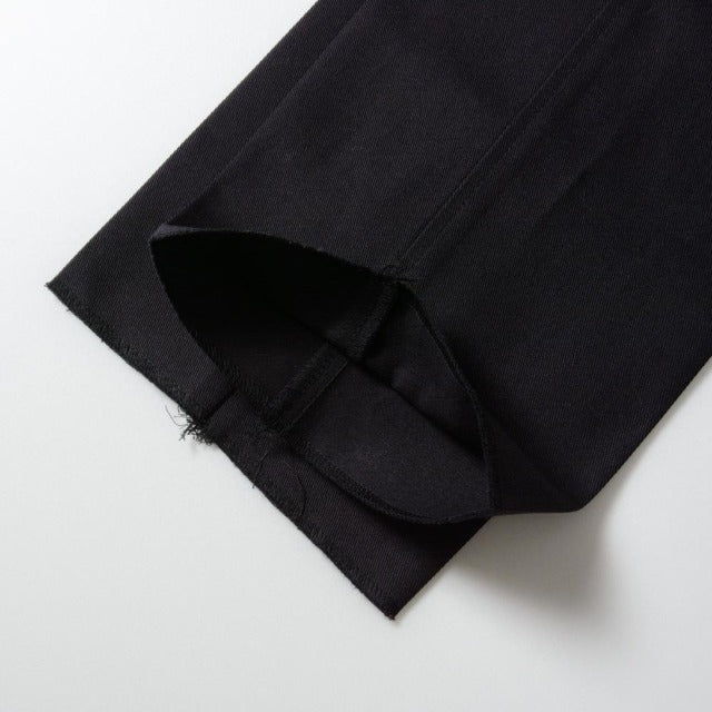 2tuck　Regular Model　【BCMG70-80】　Deep Navy Brisbane Moss Cotton100% Twill　 裾未処理品 【通年】セットアップ