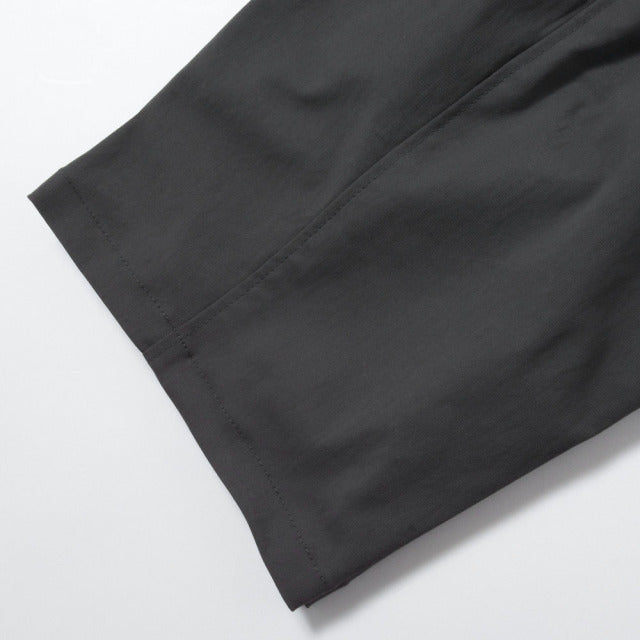 2tuck Bermuda Model　【BCMG28-70】　Gray　P100　Spun Polyester Stretch Twill　【夏商品】