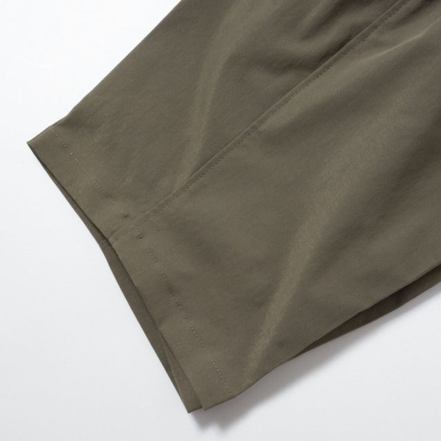 2tuck Bermuda Model　【BCMG28-40】　Khaki Brown　P100　Spun Polyester Stretch Twill 【夏商品】