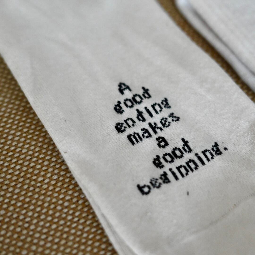 Good ending SOCKS 1P（1足）White