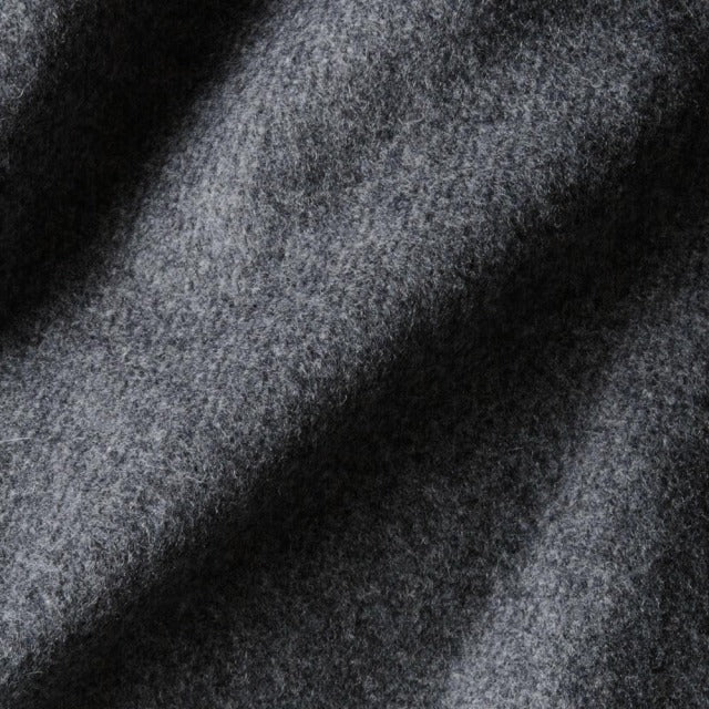 Double breasted jacket　【ABMG15-37】　Italian Fabric Gray Melton（厚手） 【秋冬】