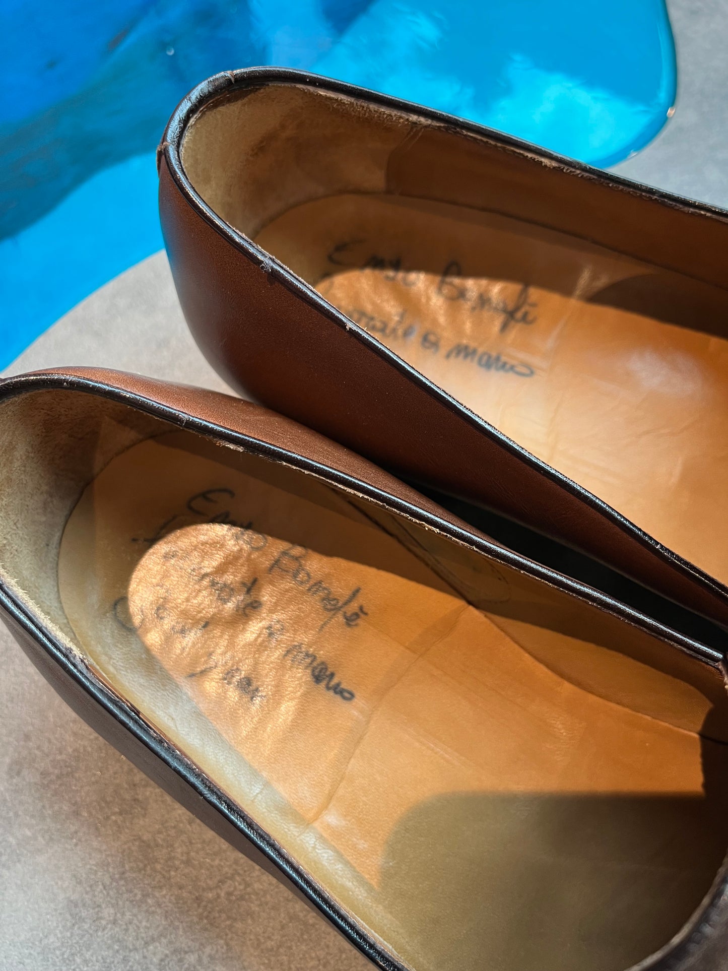 Enzo Bonafe loafer size 7.5