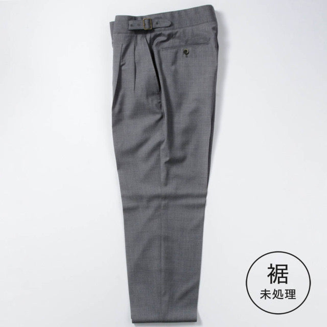 2tuck　Gurkha　Model　【BCMG41-70】　 M-GRAY　W100%　REDA ACTIVE Tropical　 裾未処理　【春夏秋商品】