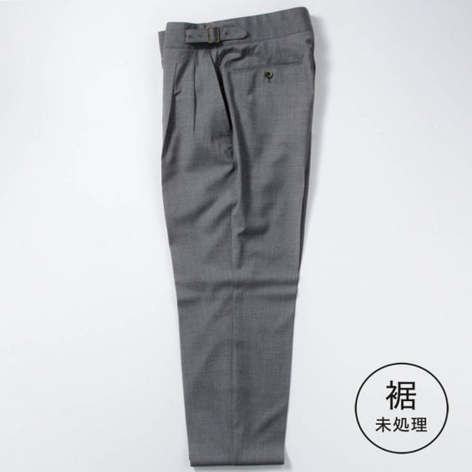 2tuck　Gurkha　Model　【BCMG41-70】　 M-GRAY　W100%　REDA ACTIVE Tropical　 裾未処理　【春夏秋商品】