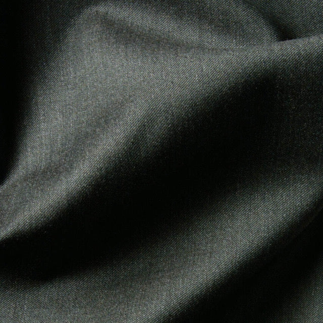 1tuck　Wide Model 【BCMG92-20】　 Ｄ-GREEN　W100%　CANONICO 21micron　 裾未処理品　【通年商品】